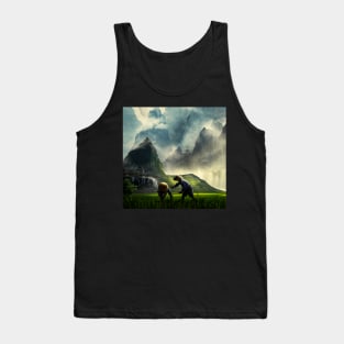 Wall Art - Chinese Magic Valley Tank Top